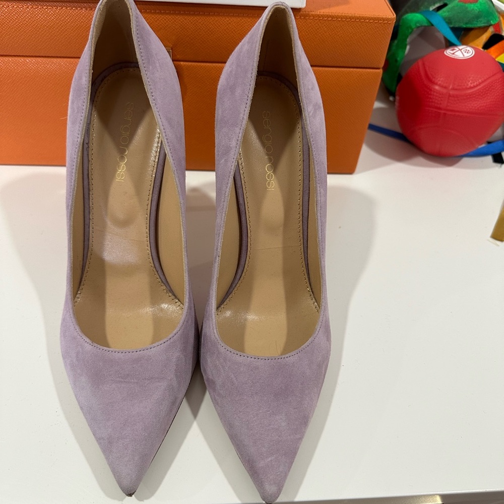 Never been worn Sergio Rossi heels - Picture 2 of 5